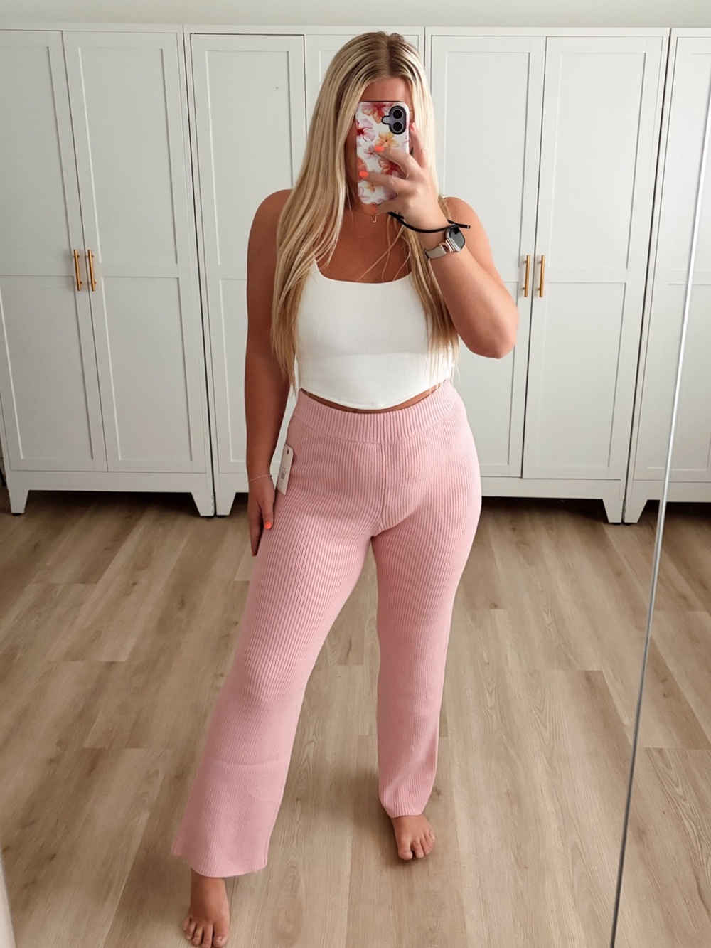 ๐ NWT Billabong pink sandstorm knit pants
